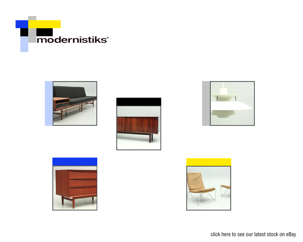 Modernistiks retro furniture